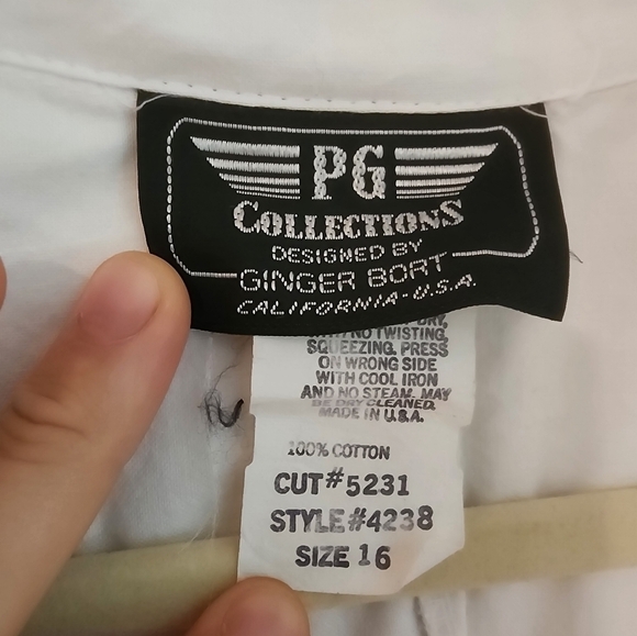 Vtg PG Collections by Ginger Bort Jumpsuit - Picture 11 of 16